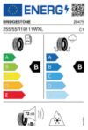 Alternative view of BRIDGESTONE 255 55 R19