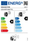 Alternative view of BRIDGESTONE 225 40 R18
