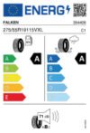 Alternative view of FALKEN 275 55 R19