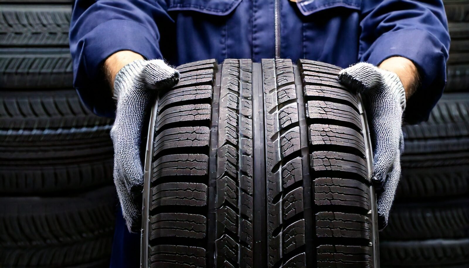 easytires monteur houd wiel vast voor banner