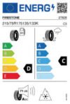 Alternative view of FIRESTONE 215 75 R17.5