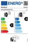 Alternative view of MICHELIN 245 35 R20