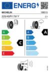 Alternative view of MICHELIN 225 45 R17